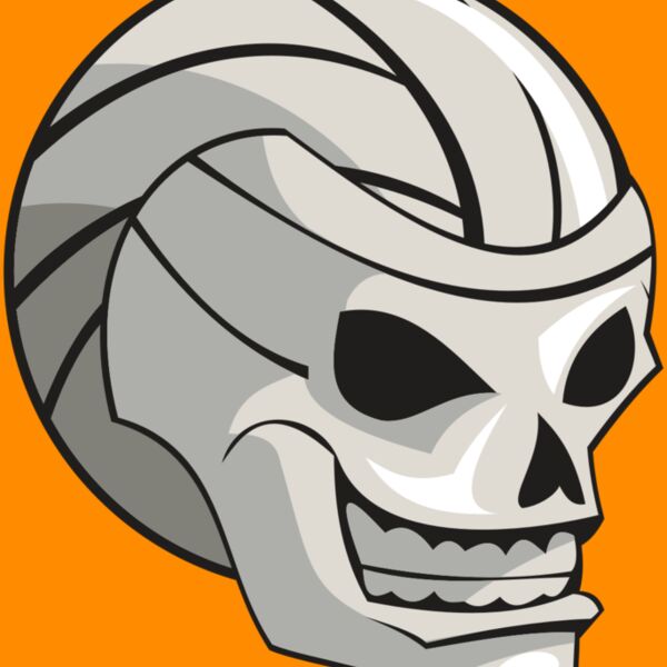 VOLLEYBALL SKULL RQC Thumbnail