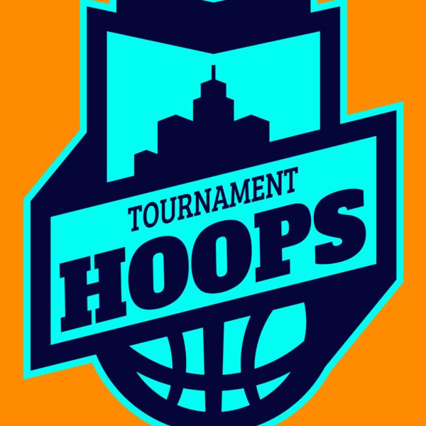 Hoops Tournament Basketball logo template Thumbnail