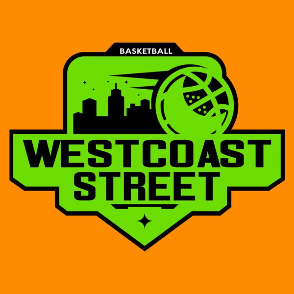 Westcoast Street Basketball logo template Thumbnail