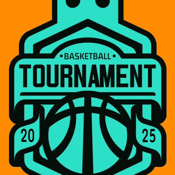 Tournament Basketball logo template 03 Thumbnail