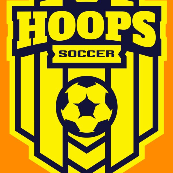 Hoops Soccer logo template Thumbnail