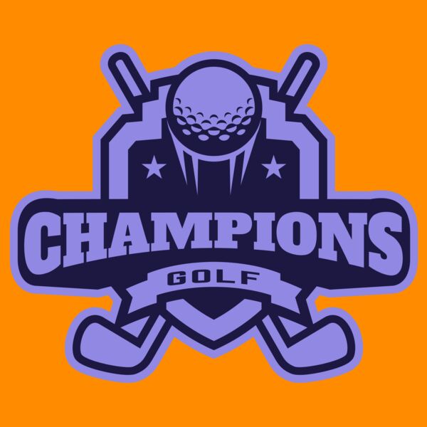 Champions Golf logo template Thumbnail