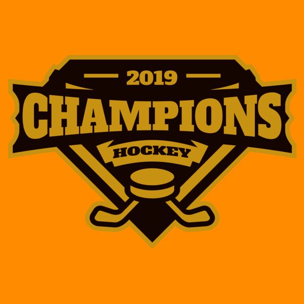 Champions Hockey logo template Thumbnail