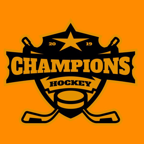 Champions Hockey logo template 02 Thumbnail