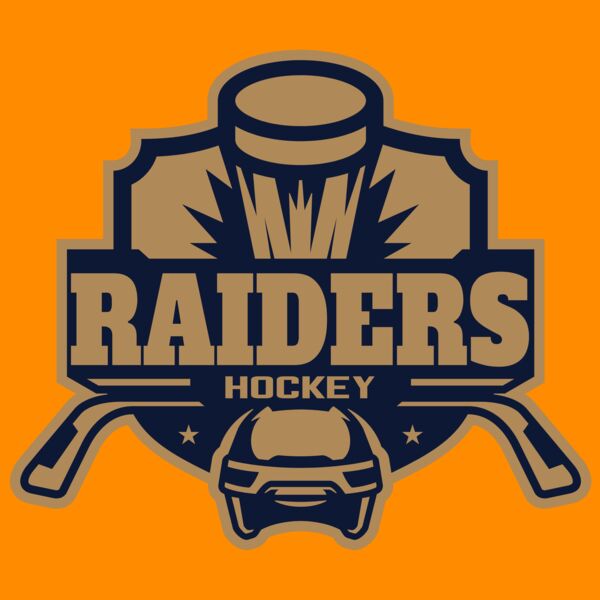 Raiders Hockey logo template Thumbnail