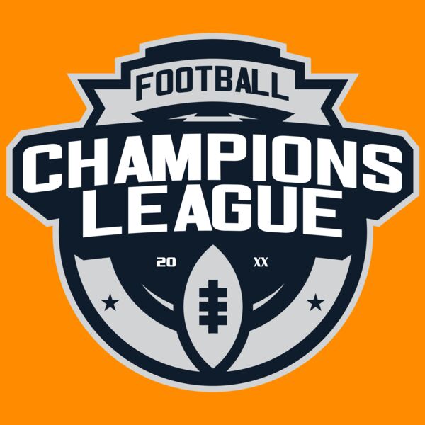 Champions League Football logo template Thumbnail