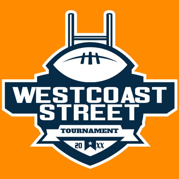 West Coast Street Tournament logo template Thumbnail