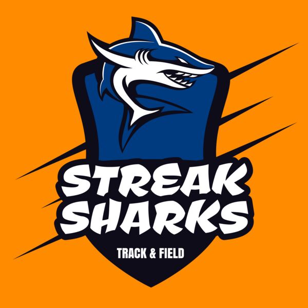 Sharks Track & Field Team Logo 01 Thumbnail